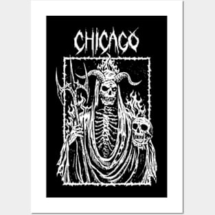 chicago fear Posters and Art